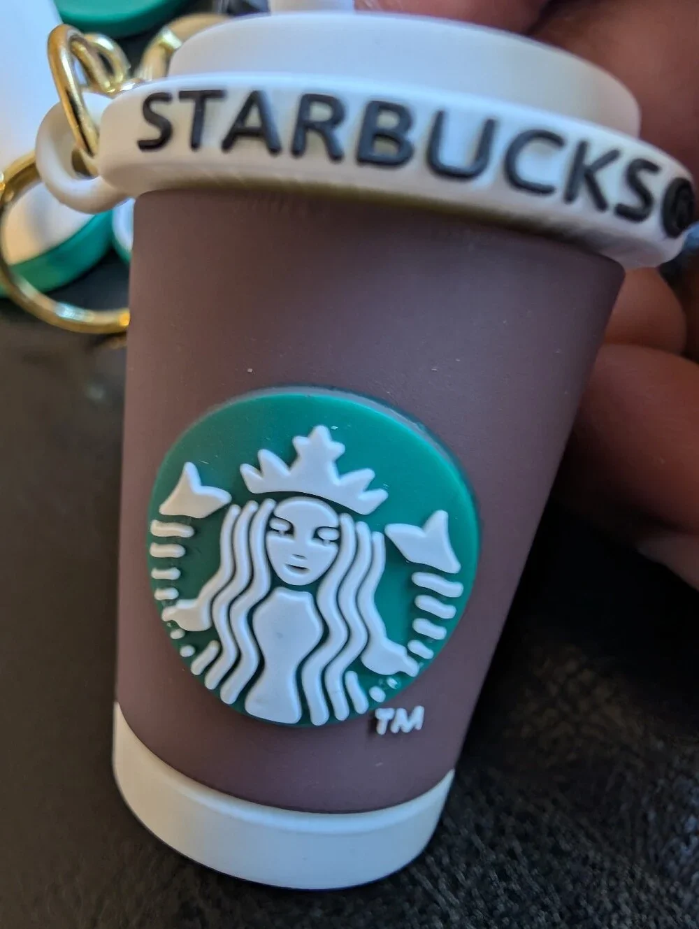 Starbucks Silicone Cup Keychains/Bagcharms -